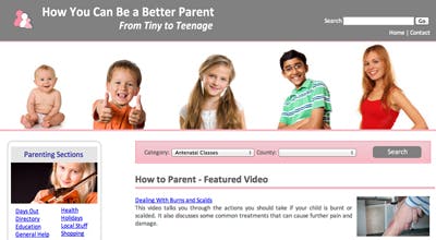 Best Sites Digest | Best Sites For Parenting | The Good Web Guide