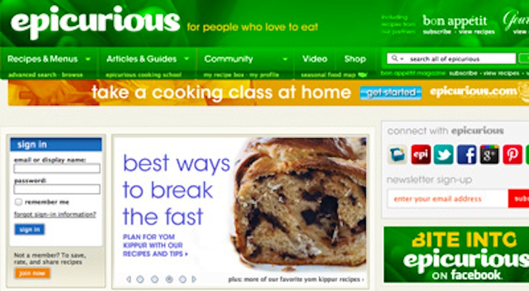 Best Sites Digest Best Sites for Recipes The Good  Guide