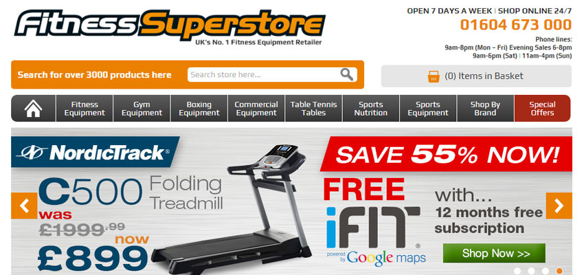 Nhs discount fitness online superstore