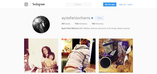 Ayda Field Williams on Instagram