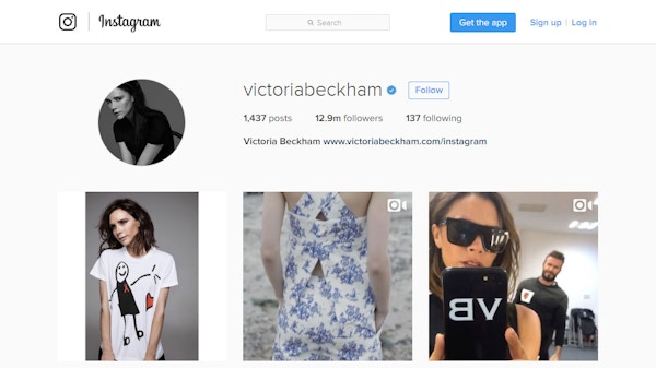 Victoria Beckham on Instagram