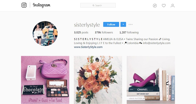 Sisterly Style on Instagram