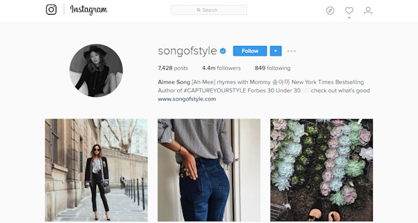 Song of Style on Instagram