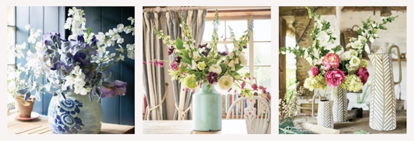 Willow Crossley Faux Flowers for OKA