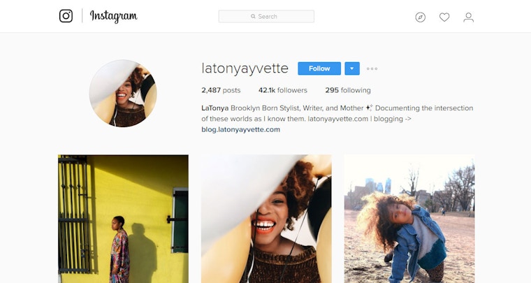 Latonya Yvette on Instagram