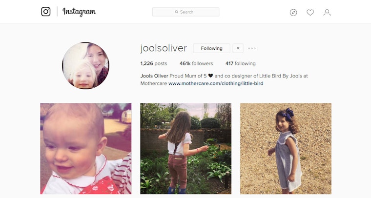 Jools Oliver on Instagram