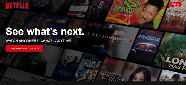 Netflix Film Streaming App