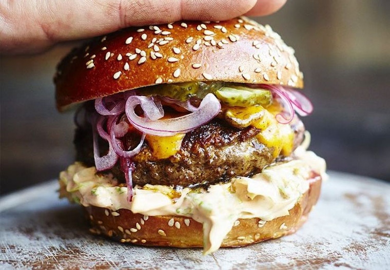 Insanity Burger by Jamie Oliver