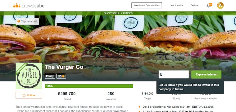 The Vurger Co on Crowdcube