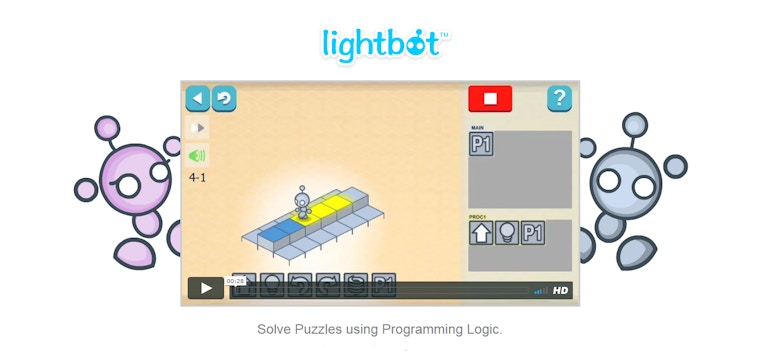Getting Kids to Code Lightbot