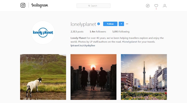 Lonely Planet on Instagram