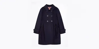 Melton Double Breasted Coat