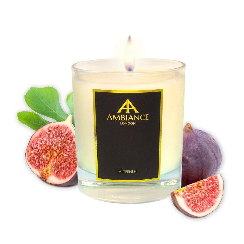 Alteeneh Fig Candle In the words of Vogue writer Plum Sykes, ‘this candle is incredible.’ We couldn’t agree more; the sweet and woody fig scent lingers.