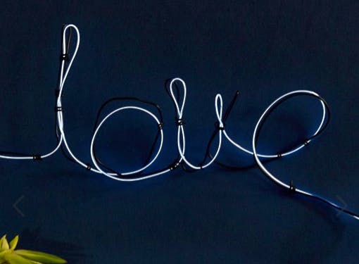 ASOS Exclusive to ASOS, this long and flexible neon effect light can be bent and twisted to make the shape of your choice.