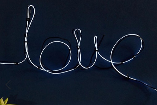 ASOS Exclusive to ASOS, this long and flexible neon effect light can be bent and twisted to make the shape of your choice.