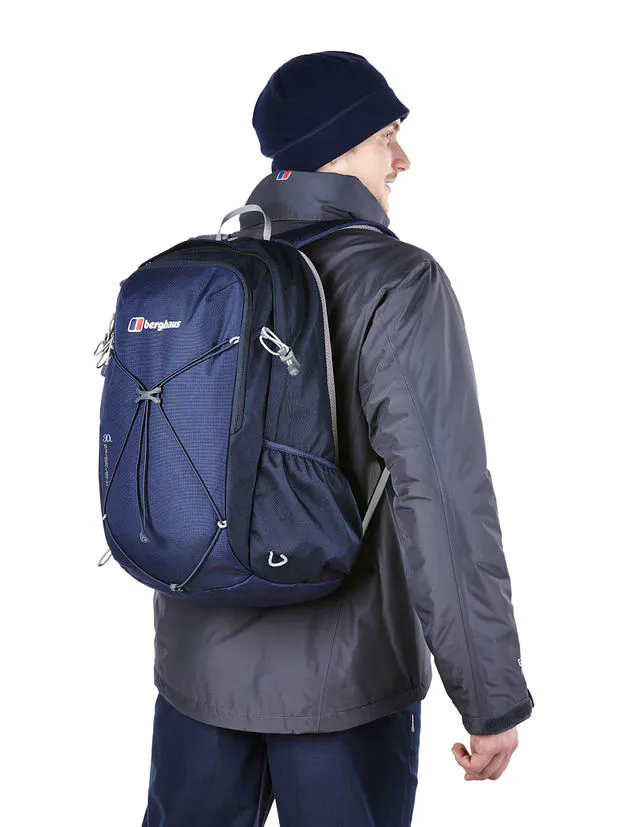 TwentyFourSeven Plus 30 Rucksack Planning a busy day? This all round modern daysack has multiple options for storage and plenty of space with zipped front and main compatments.
