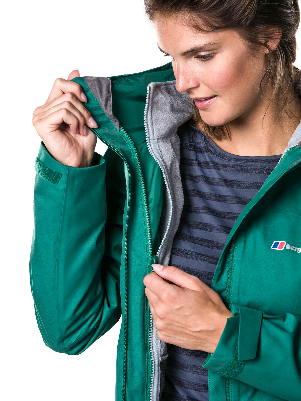 Women’s Fellmaster 3 in 1 Jacket Give this and she’ll thank you for many years to come. This versatile hill walking jacket has an inner fleece you can zip on or off and detachable hood.