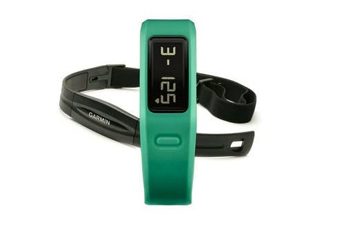 Garmin Vivofit with Heart Rate Monitor Boom. Boom. Boom. See just how fast you can get their heart beating. The wearable GPS wristband has a heart rate monitor that measures your BPM (that’s beats per minute, don’t you know?) The best thing about this teal gadget is that it tracks calories burned and has an in-built sleep tracking to help you feel more fresh during the day.