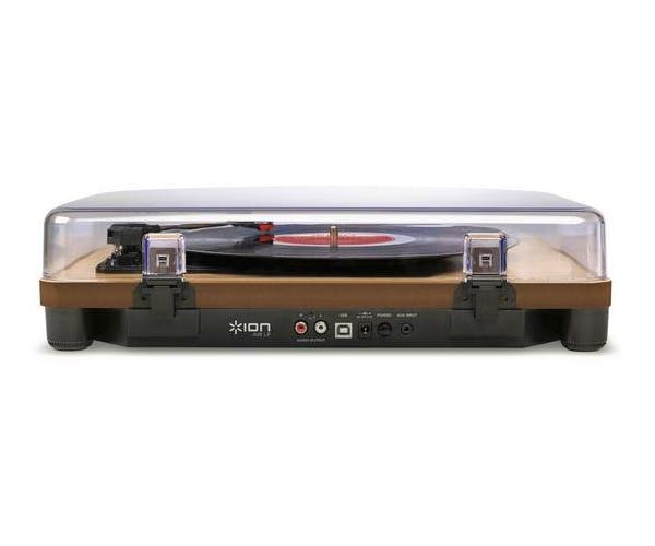 ION Air LP Bluetooth Streaming Turntable How about going retro with this portable modern turntable with a vintage wooden vibe. The LP player is Bluetooth enabled, so you can play your records through your favourite wireless speakers.