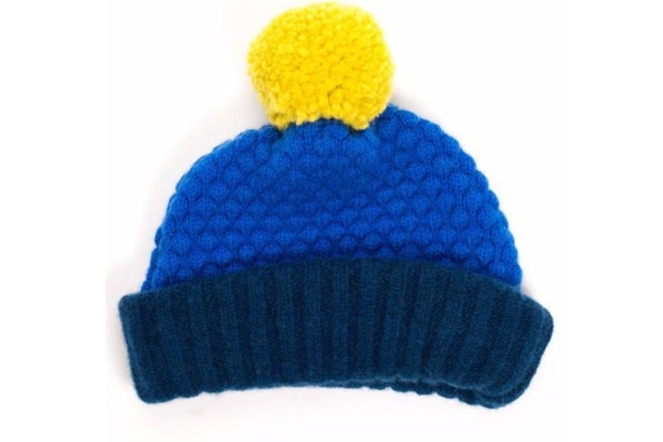 LAMBSWOOL BOBBLE HAT Cosy and sweet, this handmade woollen hat will keep boys and girls warm all winter.