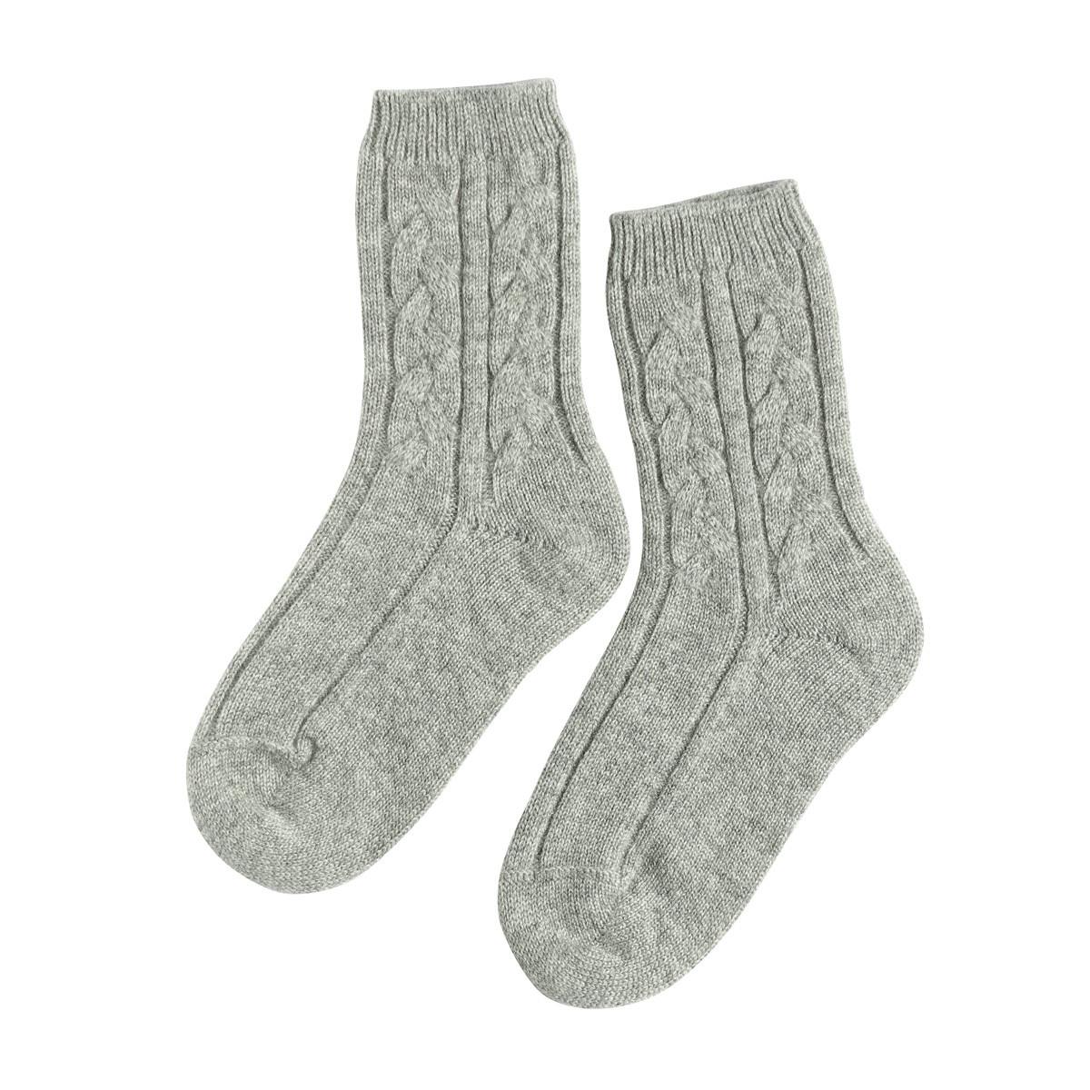 Cashmere bed socks Let’s face it, nothing says relaxation or luxury like a cashmere bed sock.