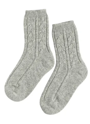 Cashmere bed socks