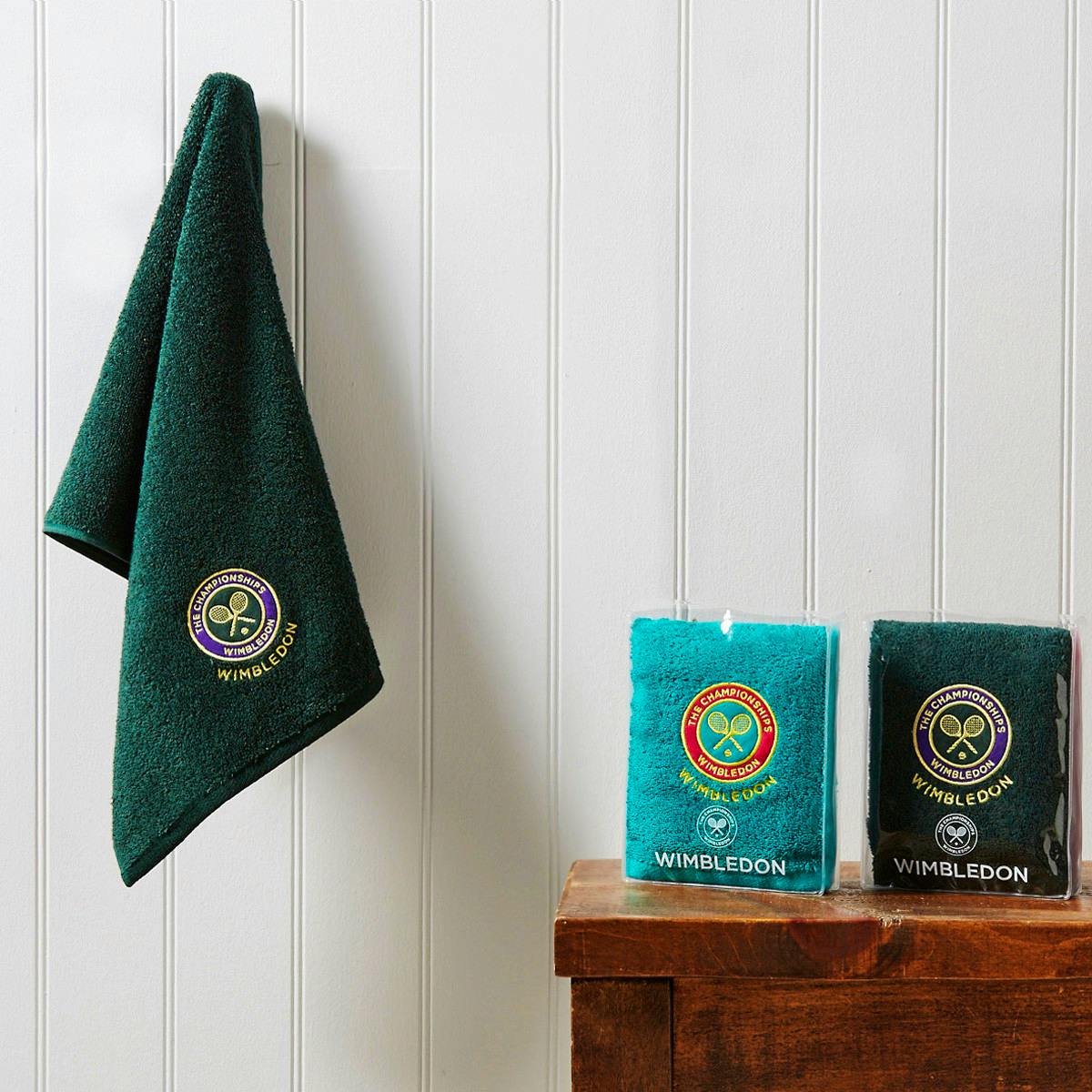Wimbledon Guest Towel Keep the tournament spirit alive all year round with this witty hand towel.