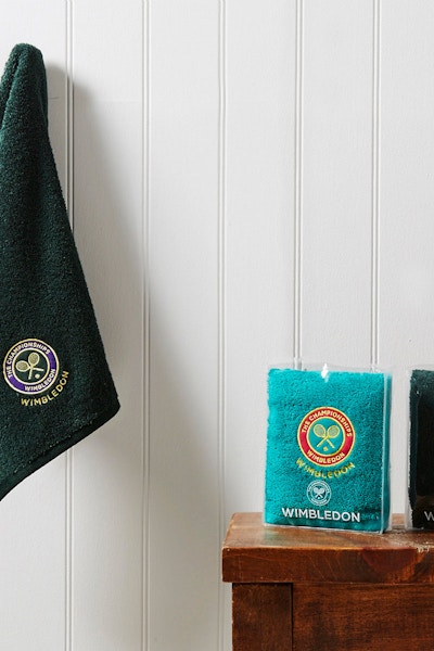 Wimbledon Guest Towel Keep the tournament spirit alive all year round with this witty hand towel.