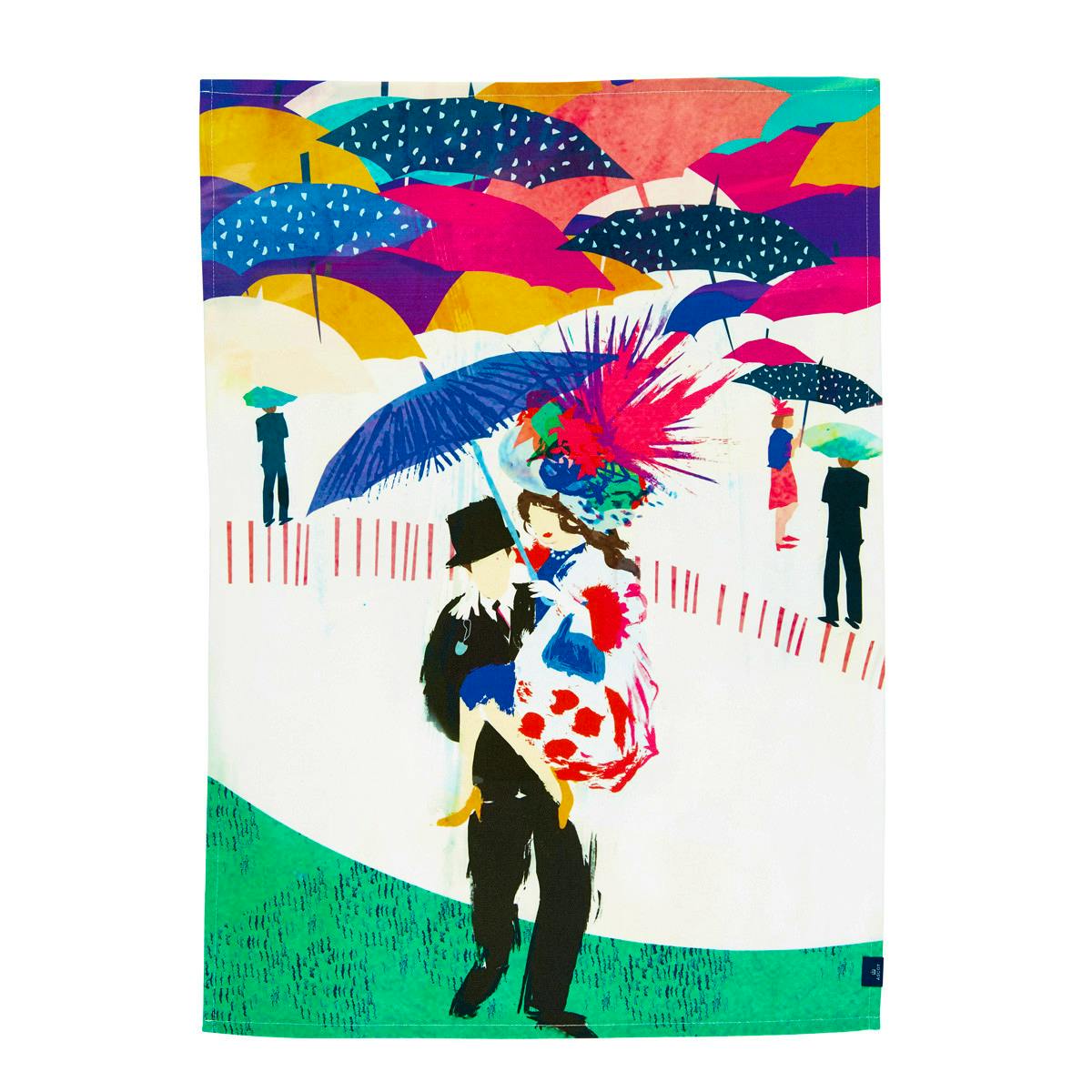 Ascot Tea Towel As vibrant as the summer, this tea towel will put joy into your drying up.