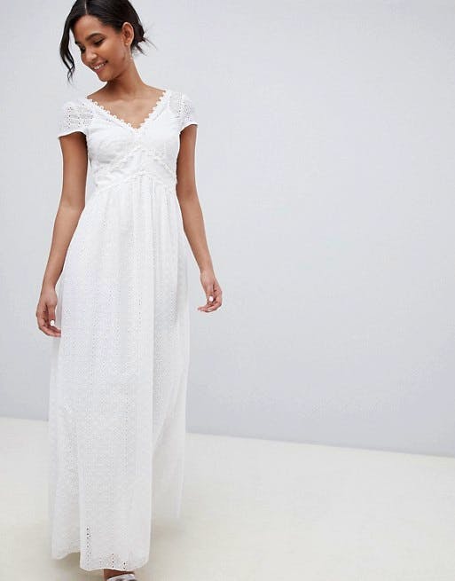 perfect white summer dress