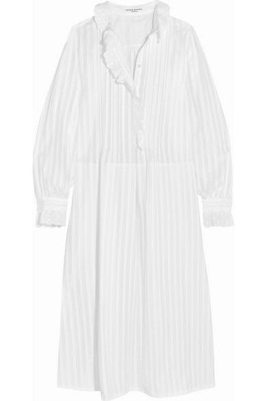Sonia Rykiel Broderie Anglaise Trimmed Shirt Dress Net a Porter, £550