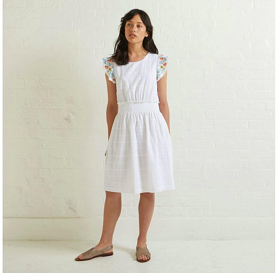 Botanical Embroidered Dress Oliver Bonas, £75