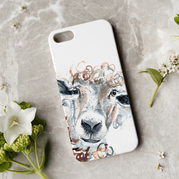 Inky Sheep Phone Case Kate Moby, £25