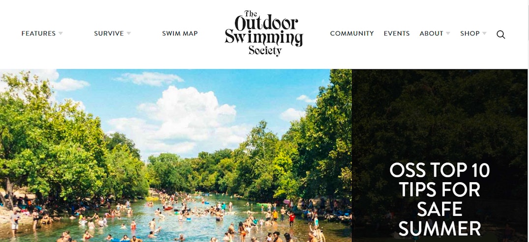 wild swimming society