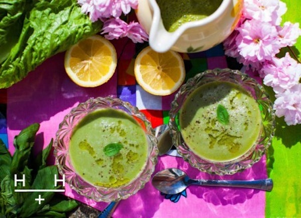 Chilled Lettuce Soup by Hemsley + Hemsley