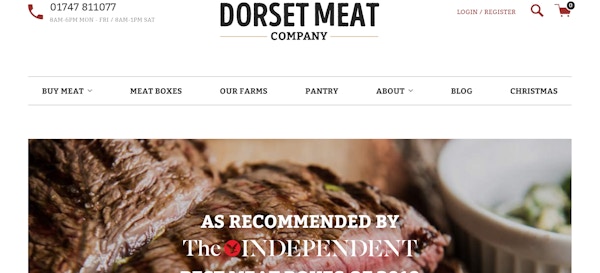 Best Sites for Foodies - Dorset Meat