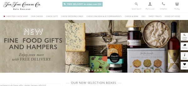 Best Sites for Foodies - The Fine Cheese Co