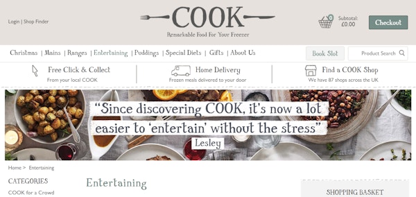 Hosting made easy: Websites for catering without the hassle - COOK