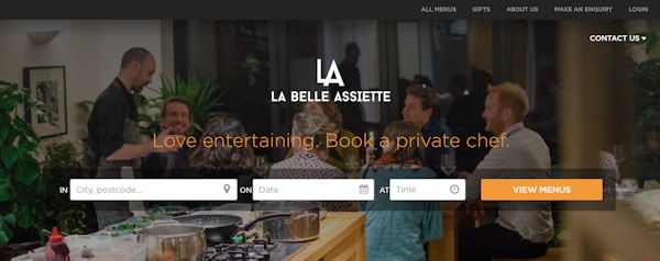 Hosting made easy: Websites for catering without the hassle - La Belle Assiette