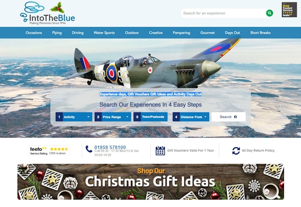 Best sites for gift vouchers & subscriptions - Into the Blue