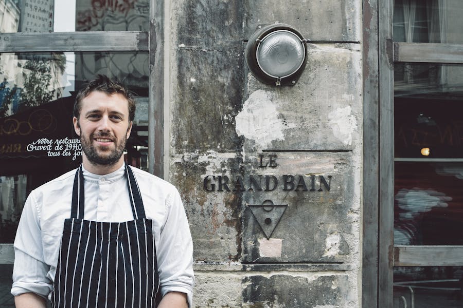 British chef Edward Delling Williams of Le Grand Bain