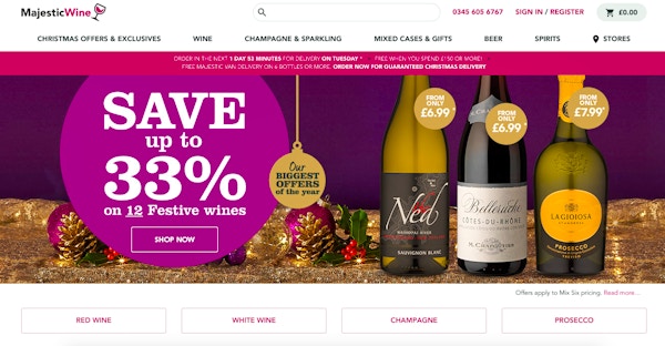 Christmas Wine & Beer - Majestic Wines