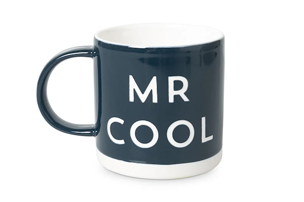 Mr Cool Mug £12, Oliver Bonas
