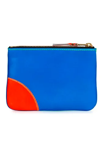 Comme Des Garcons, Small Neon Leather Pouch