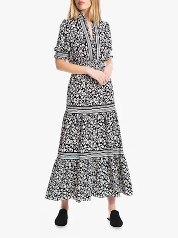 Max Studio Printed Maxi Dress