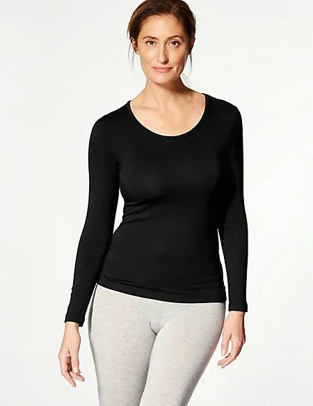Thermal Long Sleeve Top £18, Marks and Spencer