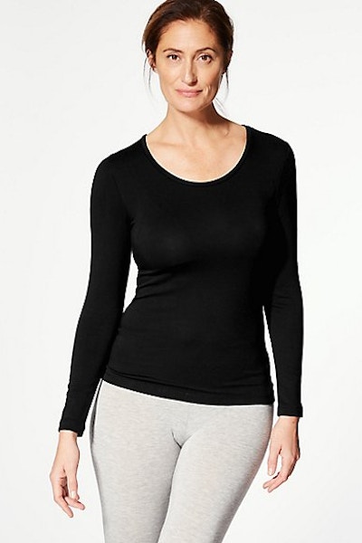 Thermal Long Sleeve Top £18, Marks and Spencer