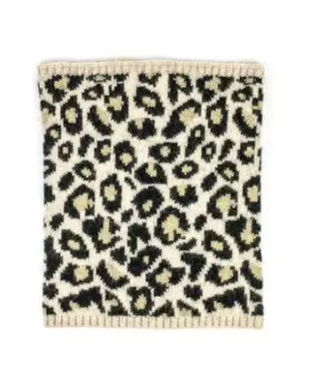 Somerville Leopard Cashmere Snood