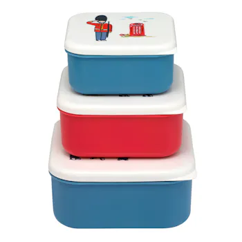 Guards Set of 3 Snack Boxes