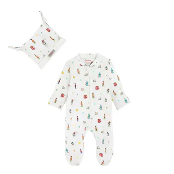 Icons Sleepsuit and Hat Set
